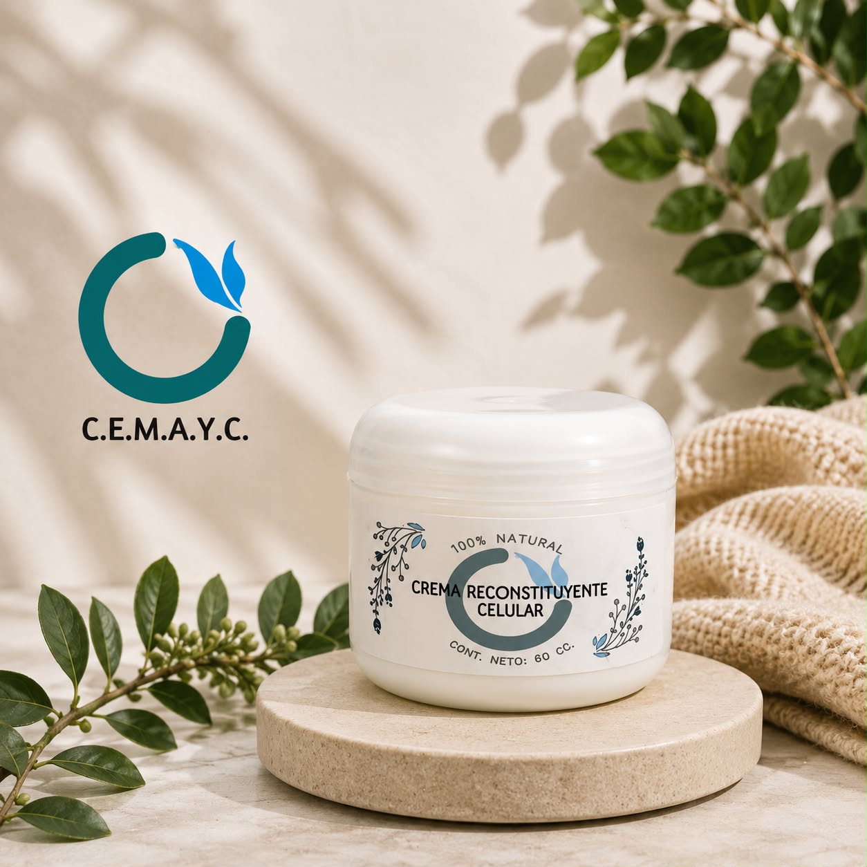 Crema Reconstituyente celular 60cc.